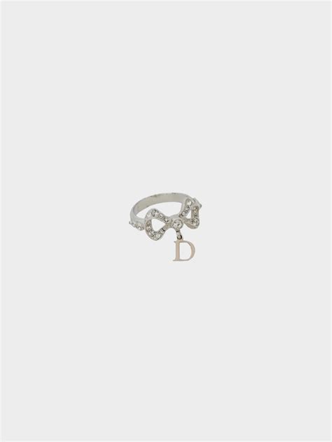 christian dior bow ring|buy christian dior jewelry online.